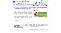 Desktop Screenshot of mynotify1.com